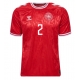 Danemarca Joachim Andersen #2 Tricou Fotbal Replică European 2024 Barbati Acasa